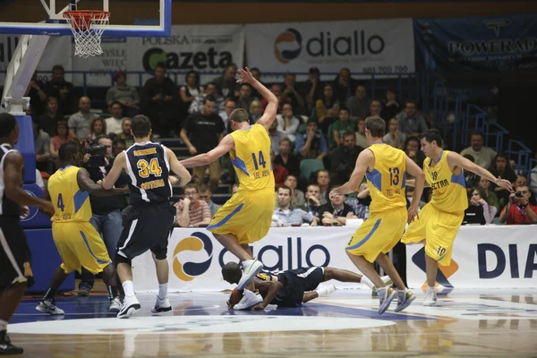 Partita di basket — Foto Stock