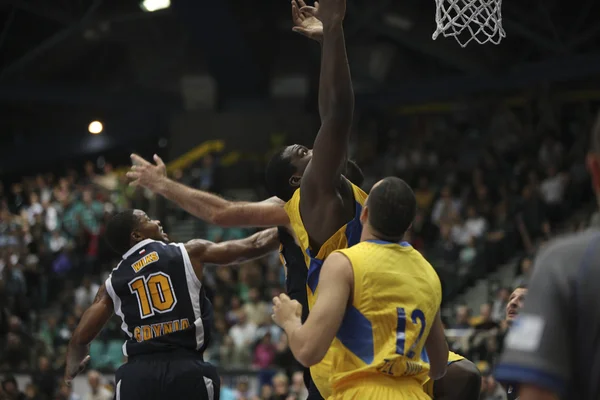 Jogo de basquete — Fotografia de Stock