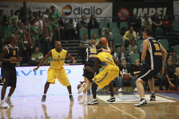 Basket match — Stockfoto