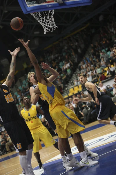 Jogo de basquete — Fotografia de Stock