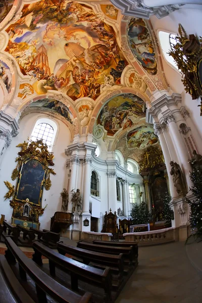 Interno della chiesa in Polonia — Foto Stock