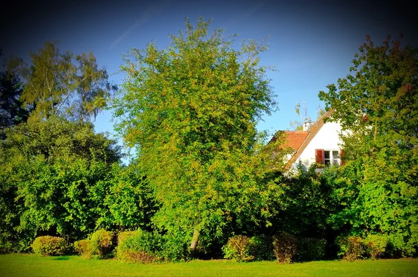 Typisches Dorf — Stockfoto