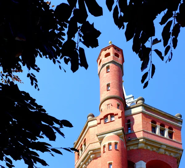 Storica torre dell'acqua a Breslavia, Polonia — Foto Stock