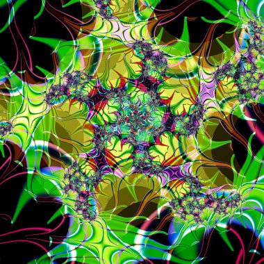 soyut fraktal arkaplan