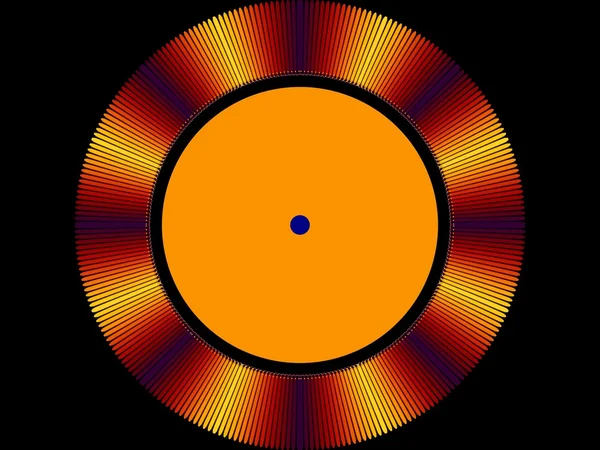 Αφηρημένο fractal φόντο — Φωτογραφία Αρχείου