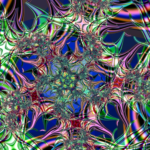 Fondo fractal abstracto —  Fotos de Stock