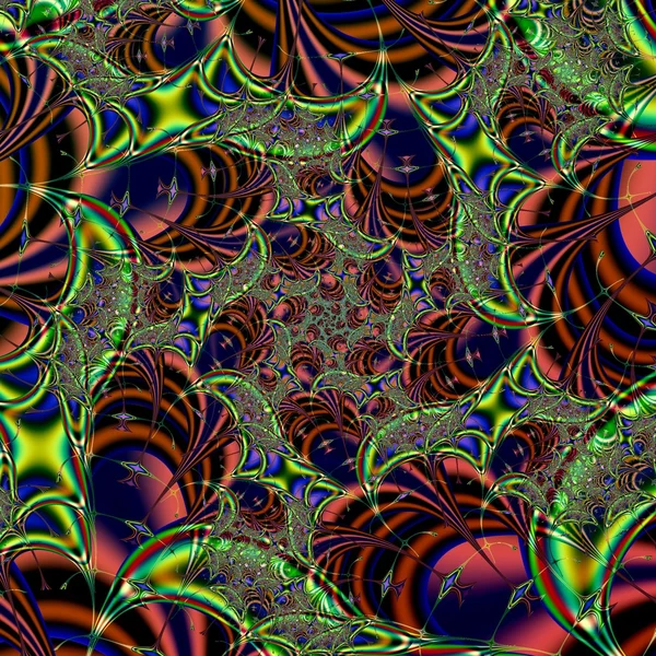 Fondo fractal abstracto —  Fotos de Stock