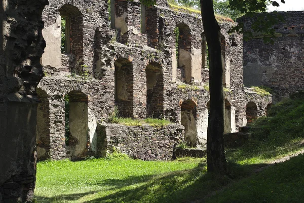 A régi vár romjai — Stock Fotó