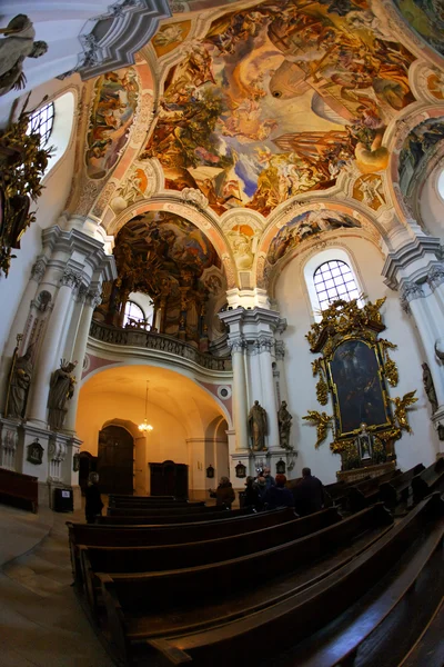 Interieur van de kerk in Polen — Stockfoto