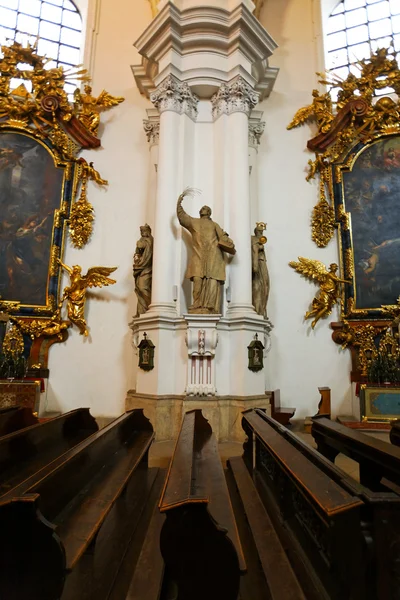 Interno della chiesa in Polonia — Foto Stock