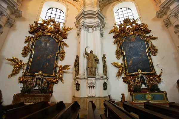 Interieur van de kerk in Polen — Stockfoto