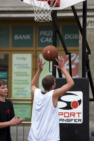 Streetball Şampiyonası — Stok fotoğraf