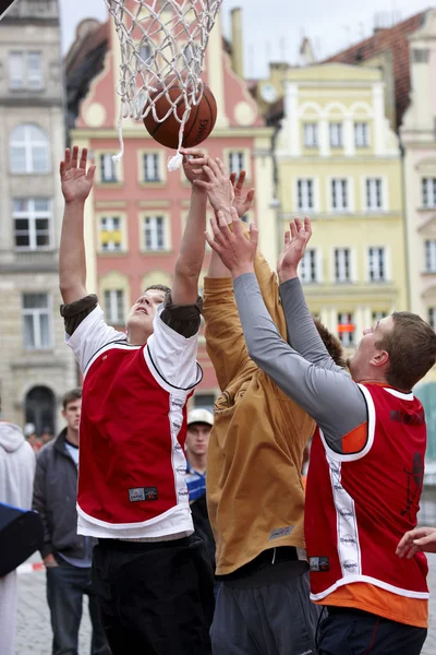 Kampioenschappen in streetball — Stockfoto