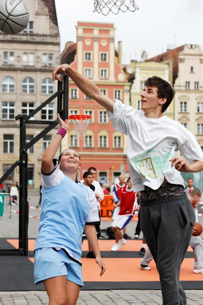 Championships in Streetball — Stock Photo, Image