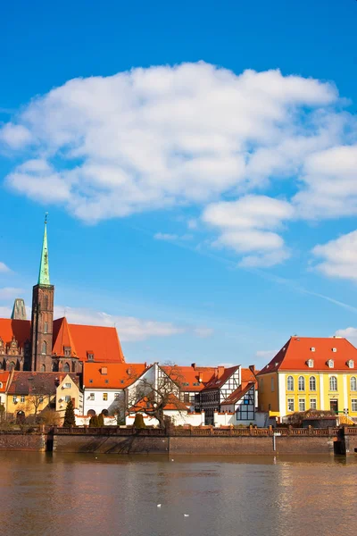 Monumento em Wroclaw, Polônia — Fotografia de Stock