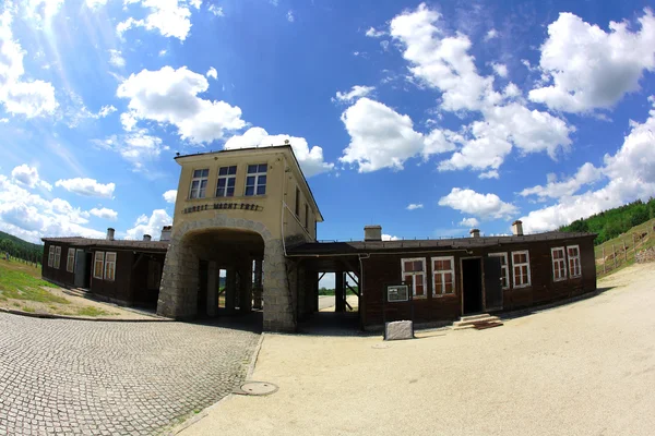 Antiguo campo de concentración nazi Gross-Rosen en Polonia — Foto de Stock