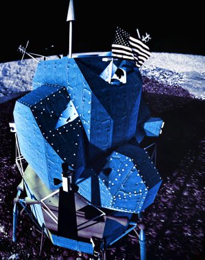 Yabancı gezegende Moon rover