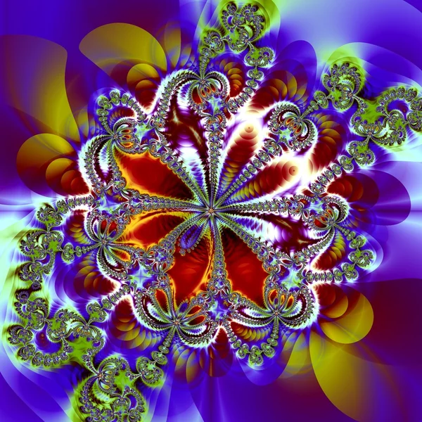 Awesome fractal achtergrond — Stockfoto