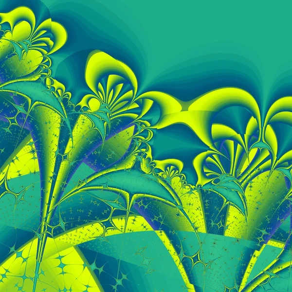 Impressionante fundo fractal — Fotografia de Stock