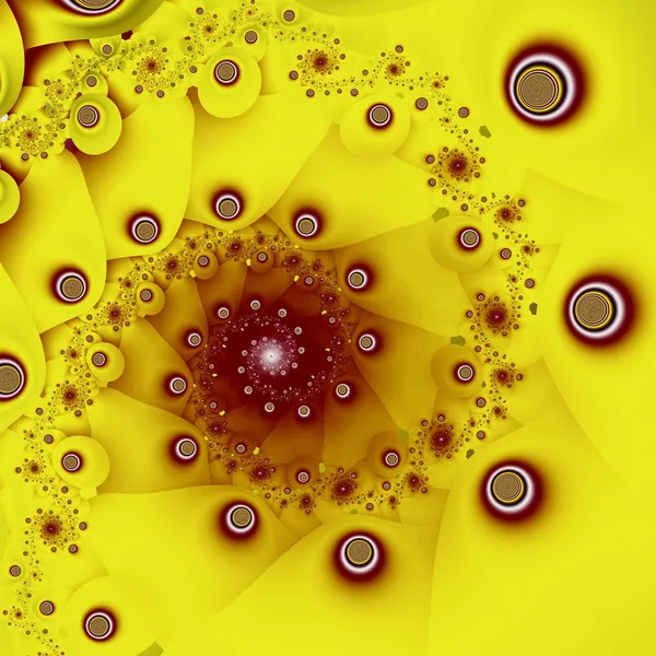 Impressionnant fond fractal — Photo