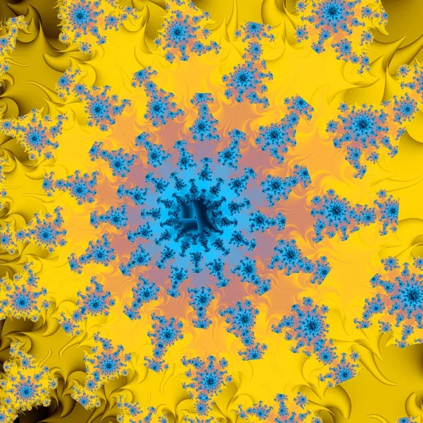 Fondo fractal impresionante —  Fotos de Stock