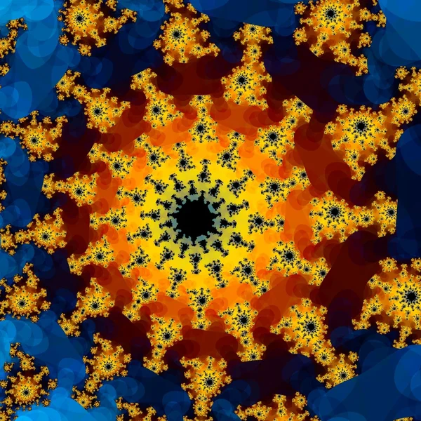 Fondo fractal impresionante — Foto de Stock