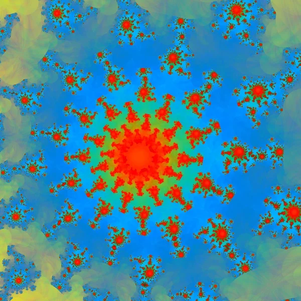 Fundal fractal minunat — Fotografie, imagine de stoc