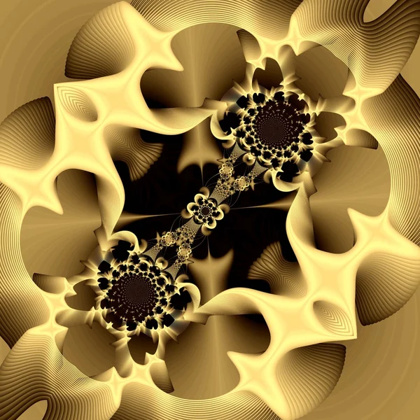 Impressionante fundo fractal — Fotografia de Stock