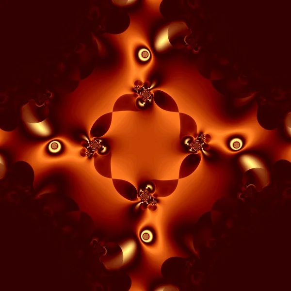 Impressionante fundo fractal — Fotografia de Stock