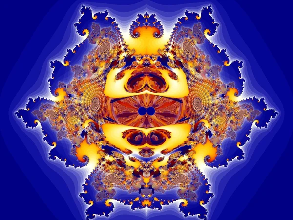 Fondo fractal impresionante — Foto de Stock