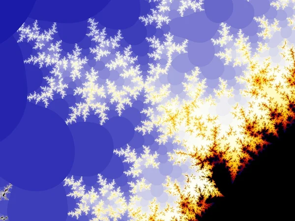 Impressionante fundo fractal — Fotografia de Stock