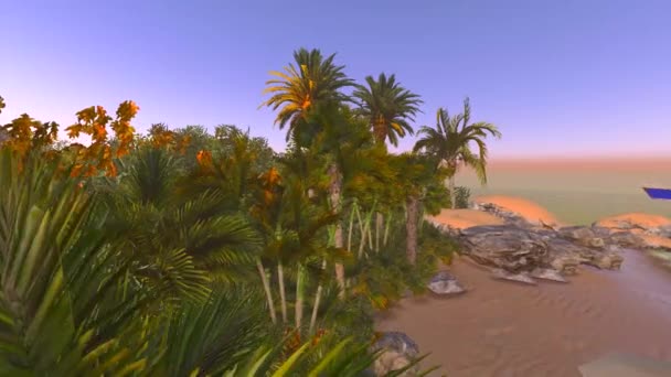 Paradiso tropicale — Video Stock