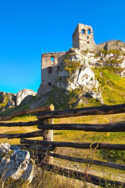 czestochowa, Polonya yakınındaki Olsztyn Royal castle