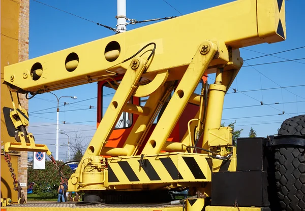 Kraan sleepwagen — Stockfoto