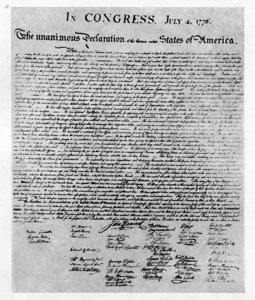 Declaration of Independence — Stock Photo, Image