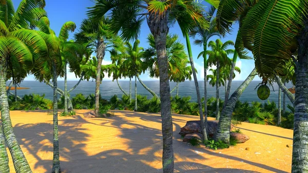 Гавайский рай — стоковое фото