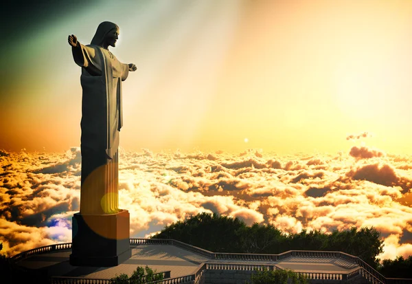 Cristo el Redentor Imágenes de stock libres de derechos