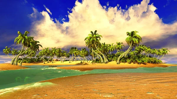 Trópusi paradicsomban beach — Stock Fotó