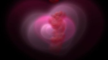 Kırmızı kalplerin arka plan yaptı