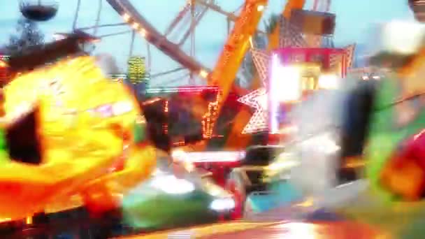 Kermis gekte — Stockvideo