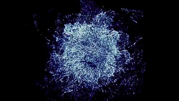 Illustration de rendu 3D de bactéries colorées 