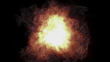 3D render illüstrasyon renkli bakteri