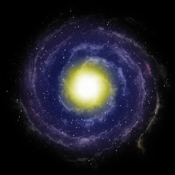 Spiral galaxy background — Stock Photo, Image