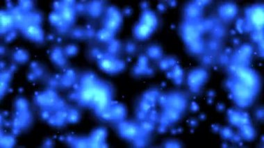 3D render illüstrasyon renkli bakteri