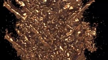 liquid splash - extreme slow motion