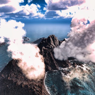 Anak krakatau patlayan