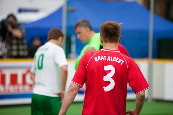 Straßenfußballmeisterschaft — Stockfoto