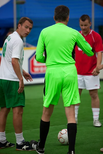 Straßenfußballmeisterschaft — Stockfoto