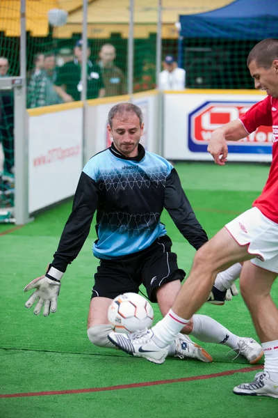 Straßenfußballmeisterschaft — Stockfoto