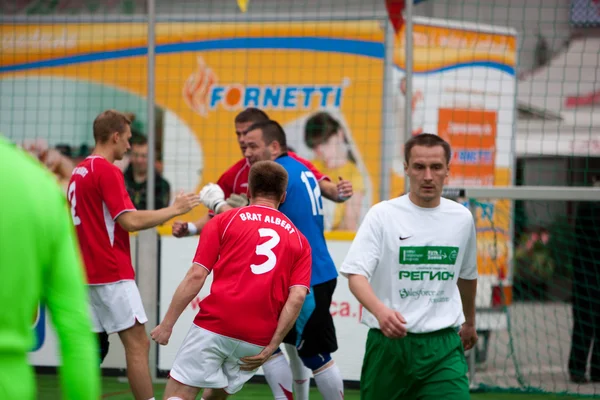 Pouliční fotbal mistrovství — Stock fotografie